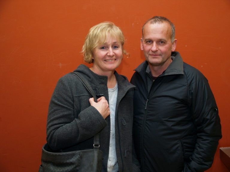 Andrea und Karl Rudigier kamen zum Adventkonzert.